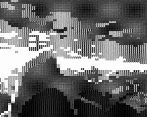 Détail du rendu ASCII - caractères Unicode