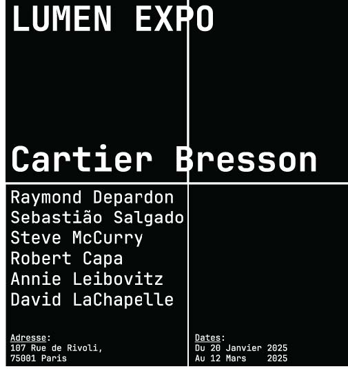 Affiche liste photographes